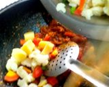 A picture of step 4 of Mix Veg Sabzi.