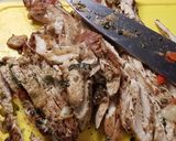 Foto del paso 5 de la receta: Tarta de espinaca y pollo grillado