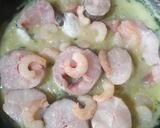 Foto del paso 3 de la receta Merluza en salsa verde con gambas