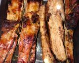 Foto del paso 4 de la receta: Costillar de cerdo con salsa de mostaza, miel y soja😋