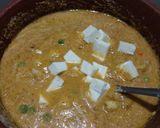 A picture of step 3 of Vegetable Handi.