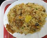 Mutton yakhni polaw potato green piece recipe step 5 photo