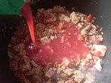 Guiso de lentejas con bondiola