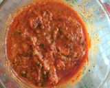 A picture of step 10 of Mutter paneer in microwave.