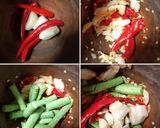 รูปขั้นตอนการทำที่ 2 ของ ส้มตำยอดมะพร้าวอ่อนกุ้งสด /Young Coconut Shoot Salad with Shrimp