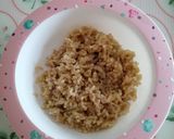 Egyszerű főtt barna rizs recept fázis 3 fotója