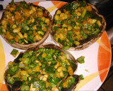 Foto del paso 8 de la receta: Hongos portobellos rellenos