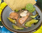 Foto del paso 10 de la receta: *Salmón con Salsa de Champiñón y Arroz Blanco*