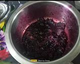 A picture of step 2 of Mulberry Ice cream.