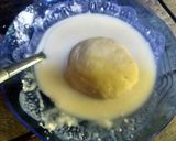 Foto langkah ke 4 dari resep Roti Goreng Isi Cokelat (tanpa telur).