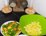 Foto del paso 1 de la receta: Cubos de pechuga