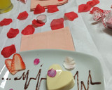 Foto del paso 4 de la receta: Panna Cotta templada de choco blanco con fresas al Oporto