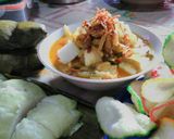 Foto langkah ke 9 dari resep Lontong Sayur Maknyus.