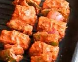 A picture of step 2 of Paneer Tikka.