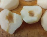 Foto del paso 1 de la receta: Peras a la naranja