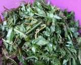 Foto langkah ke 1 dari resep Gulai Ikan Salai Sayur Pakis.