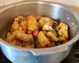 A picture of step 5 of Chicken Stew with Veggies.