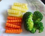 รูปขั้นตอนการทำที่ 3 ของ ข้าวผัดไข่ & สเต็กหมูเทอริยากิ