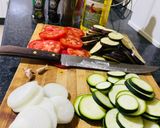 A picture of step 1 of Ratatouille.