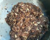 Hình bước làm 4 của món Bánh quy chocolate yến mạch bằng nồi chiên không dầu