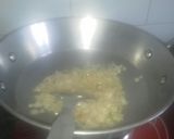 A picture of step 2 of Baingan (brinjal) bhartha.