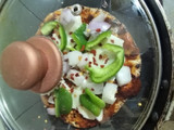 रोटी पिज़्ज़ा (roti pizza recipe in Hindi)