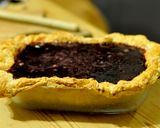 A picture of step 6 of Cherry & Chocolate Tart.