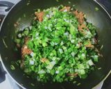 A picture of step 4 of Rajasthani Kacchi Haldi ki Sabzi (Raw Turmeric Sabzi).