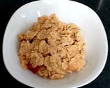 A picture of step 1 of My Bowl of Healthy Melon, Plum, Bran & Yogurt 🤩.