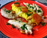 Foto del paso 8 de la receta: Pollo con patatas al cava en el microondas con el estuche Lékué