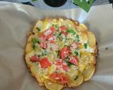 Foto langkah ke 4 dari resep Omelet Kentang.