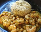 Foto del paso 5 de la receta: Langostinos al curry con coliarroz