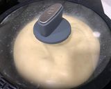 Foto del paso 2 de la receta Tortilla soufflé rellena de pollo y espinacas