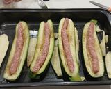 Foto del paso 5 de la receta: Calabacines asados con Carne Magra y Gorgonzola