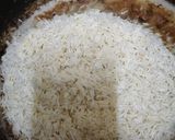 A picture of step 1 of Tarka rice🍚.