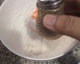 A picture of step 1 of Chicken fruit sandwich.
