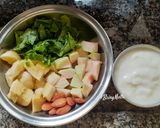 A picture of step 1 of Gauva-Spinach Smoothie.