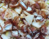 A picture of step 1 of Mixed Fruit chaat.