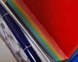 Foto langkah ke 14 dari resep Lapis pelangi /lapis pepe pelangi/lapis tepung tapioka.