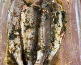 Une image de l'étape 4 de Petits merlans à la chermoula frits 🐟.