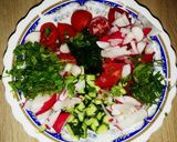 Pas rețetă Salată de vară nr. 2 (vegana) 1 fotografie