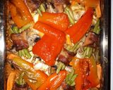 Paradicsomos- zöldséges bulgur recept fázis 4 fotója
