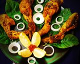 তাওয়া গন্ধরাজ তন্দুর চিকেন। (Tawa gandharaj tandoor chiken recipe in Bengali) রেসিপি ধাপ - 4 ছবি