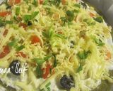 A picture of step 5 of Falafel dough pizza.