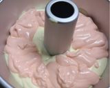 Foto langkah ke 5 dari resep Neapolitan Chiffon Cake.