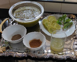 A picture of step 3 of Aam panna.