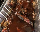 A picture of step 2 of BBQ brisket grilled pimento cheese sandwich.