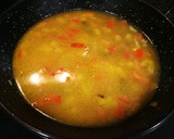 Foto del paso 3 de la receta: Crema de patatas azules con tomate - veggie