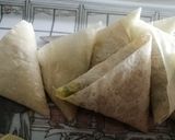 صورة لخطوة 4 من وصفة سمبوسة بخبز الشراك