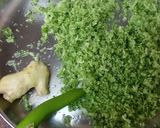 A picture of step 1 of Broccoli paratha.